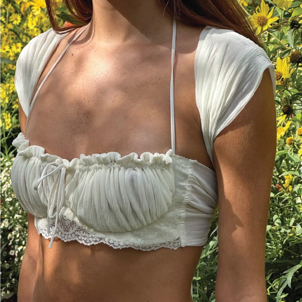 SOLD Fair Par Foutch Antoinette Bra - Ivory